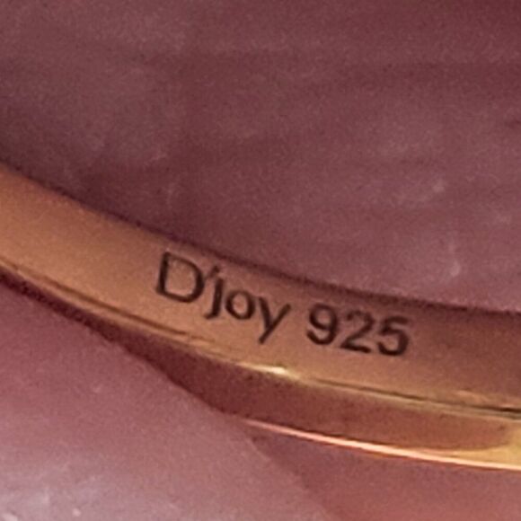 Red Sapphire Scarlet Flame 18k YG/Sterling Silver Ring - Picture 7 of 11